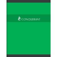 Cahier piqûre 17x22cm 48 pages 70g grands carreaux coloris aléatoires