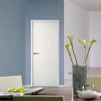 Bloc-porte plane isolant stable climat B Hui.66 mm - 204 x 83 cm - gauche poussant - Gedimat - JELD WEN