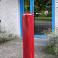 Borne Anti-Bélier Ø 21.9 cm HT 83 cm - Borne de protection coloris variable
