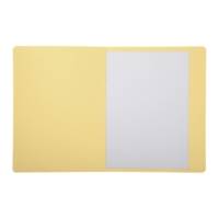 Pack 100 Chemises à bord décalé Forever® 280g Imprimée - 24x32cm - Jaune Bulle - EXACOMPTA
