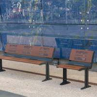 Banc Ellipson Bois - Husson