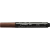 Marqueur pointe moyenne FREE acrylic T300 marron