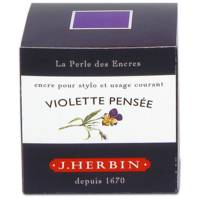 Encre traditionnelle à stylo en flacon "D" 30ml Violette pensée - HERBIN