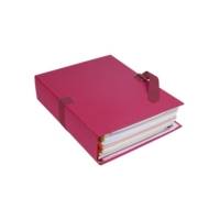 Chemise dos extensible papier - 24x32cm - Bordeaux