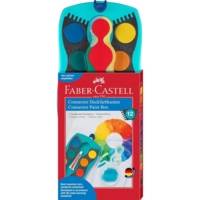 Palette de peinture CONNECTOR, 12 couleurs - FABER-CASTELL