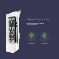 Hotspot wifi 300MBPS extérieur 2,4GHZ IPX5 -30°/70° CPE210