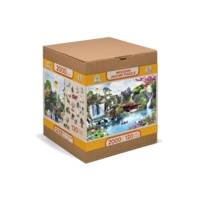 Puzzle en Bois Chutes d'eau dans un jardin japonais