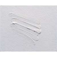 Bloc encollé 4 côtés de papier dessin Acrylique 10 feuilles 20x40 cm 360g, Blanc