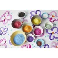 Set Gouache en poudre 4 sachet de 100g + accessoires - PÉBÉO