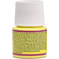 Flacon 45ml peinture acrylique Déco Mat JAUNE CITRON - PÉBÉO