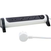 Rallonge multiprise avec bloc rotatif de 3 prises 1,5m - Gedimat - LEGRAND