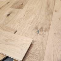Parquet massif chêne NATURA ETERNAL - 250-1200 x 90 x 14 mm - chêne naturel - Gedimat