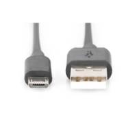Câble USB 2.0, USB-A mâle USB Micro B mâle 1,80 m - EQUIP