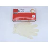Gant latex blanc grade A L - boîte de 100 pièces - Gedimat