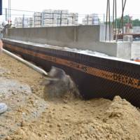 Nappe de soubassement DELTA MS - Gedimat