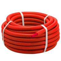 Tube PER prégainé rouge - L.25 m - Gedimat - NOYON ET THIEBAULT