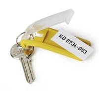 Porte-clés KEY CLIP Jaune en Lot de 6