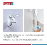 Pack 2 Clous Adhésif Powerstrips 6 Languettes pour papier peint et plâtre 1 Kg