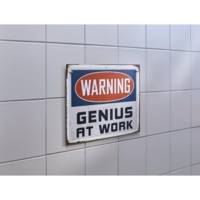 Lot de 2 Vis adhésive Ajustables Powerstrips pour carrelage/métal 3 Kg Blanc