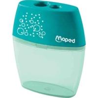 Double taille-crayon Shaker avec Réservoir Coloris Aléatoire