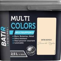 Peinture multi colors multi-supports BATIR satin argile - Gedimat