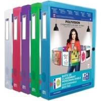 Boîte de rangement POLYVISION 24 x 32 cm PP 40 mm Coloris Aléatoire