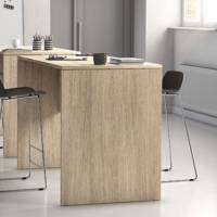 Table haute TWIST rectangulaire