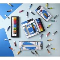 Etui de 24 tubes de peinture aquarelle fine 12ML