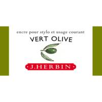 Encre traditionnelle à stylo en flacon "D" 30ml Vert olive - HERBIN