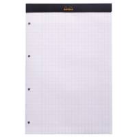 Bloc noir n°20 21x31,8cm 80 feuilles agrafées 80g 4 trous seyès