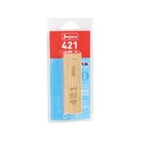 Coffret en Bois - Jeu de Dés 421 - 3 Dés et 21 Jetons