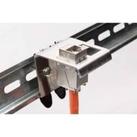 Adaptateur à profilés chapeau pour 2x Keystone