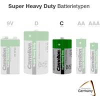 Pack 2 Piles Super Heavy Duty vert Baby C LR14 1,5V