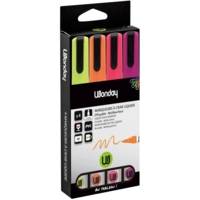 Etui de 4 Marqueurs Craie Pointe Ogive FUN