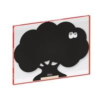 Tableau Mural à Craie Forme Arbre - 80 x 57