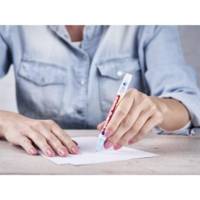 Marqueur Craie Liquide 4085 Blanc pointe Ronde 1-2 mm