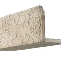 Linteau de parement pierre reconstituée MANOIR ton pierre - Gedimat