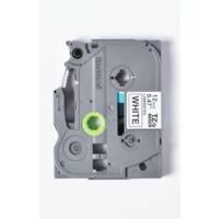 Ruban PTOUCH  TZE231S Laminé Adhesif 12mmx4m noir/blanc