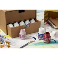 Flacon 45ml peinture acrylique Déco Mat Vermillon - PÉBÉO