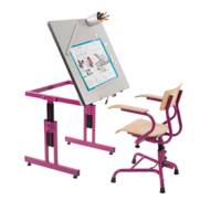 Table et chaise ergonomique MONA VISION maternelle - Héphaïstos