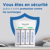 Eneloop Chargeur Basic USB BQ-CC61 pour AA/AAA Sans Accus