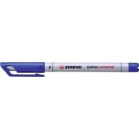 Feutre pour Transparent OHPen encre soluble Pointe fine bleu - STABILO