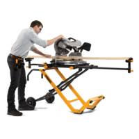 Support mobile pour scie à onglet par gravité QuickSet - Gedimat - TOUGHBUILT