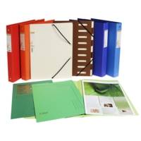 Paquet de 100 chemises Forever 170 100% recyclé - 24x32cm - Couleurs assorties - EXACOMPTA