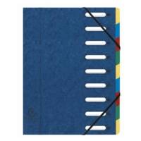 Trieur HARMONIKA®  9 fenêtres et élastiques carte lustrée Coloris aléatoire