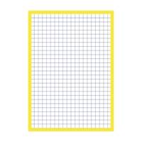 Bloc de 30 fiches bristol 105X148 non perforées Q5/5 jaune