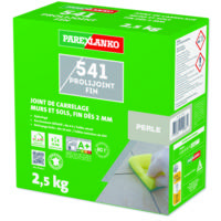 Joint de carrelage mur et sol 541 PROLIJOINT FIN - sac de 2,5 kg - Gedimat - PAREXLANKO