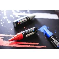 Marqueur peinture 4ARTIST pointe ogive 4 mm NOIR - PÉBÉO