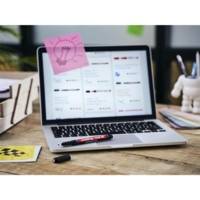 Feutre Permanent 142M Bleu Pointe Moyenne 1 mm