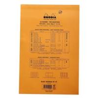 Bloc ORANGE N°19 21x31,8cm 80F agrafées 80g Q.5x5